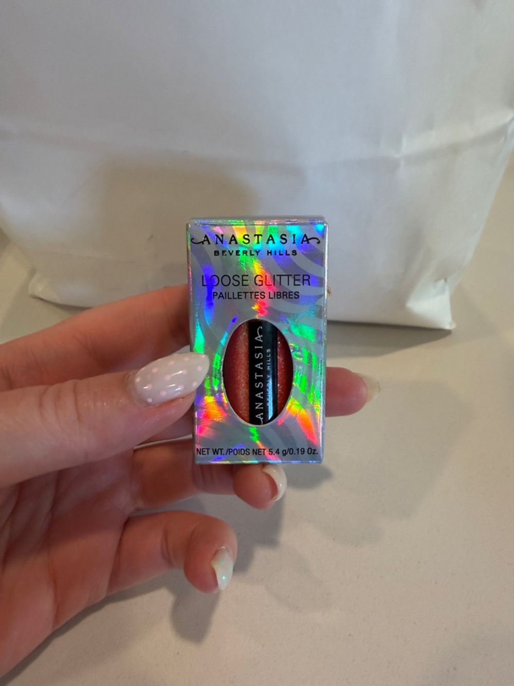 Anastasia Beverly Hills Holographic Loose Glitter in carnival